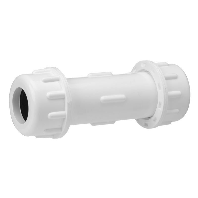 Homewerks Schedule 40 2-1/2 in. Compression X 2-1/2 in. D Compression PVC Repair Coupling 1 pk