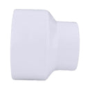 Charlotte Pipe Schedule 40 4 in. Hub X 6 in. D Hub PVC Increaser/Reducer 1 pk