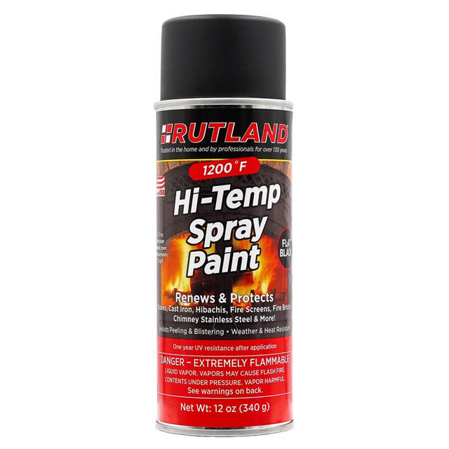 SPRAYPAINT STOV 12OZ BLK