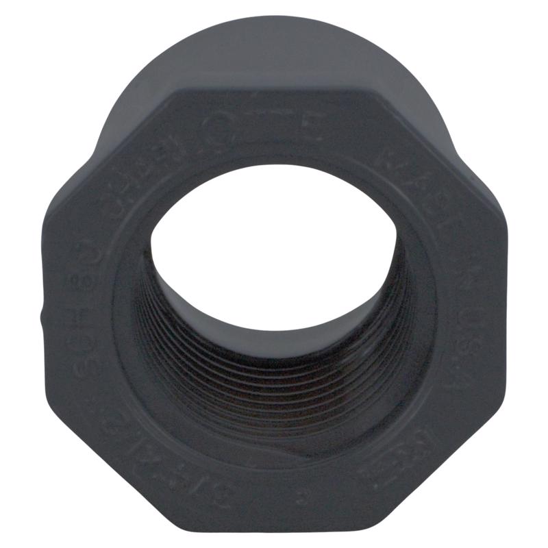 Charlotte Pipe Schedule 80 1 in. Spigot X 3/4 in. D FPT PVC Reducing Bushing 1 pk