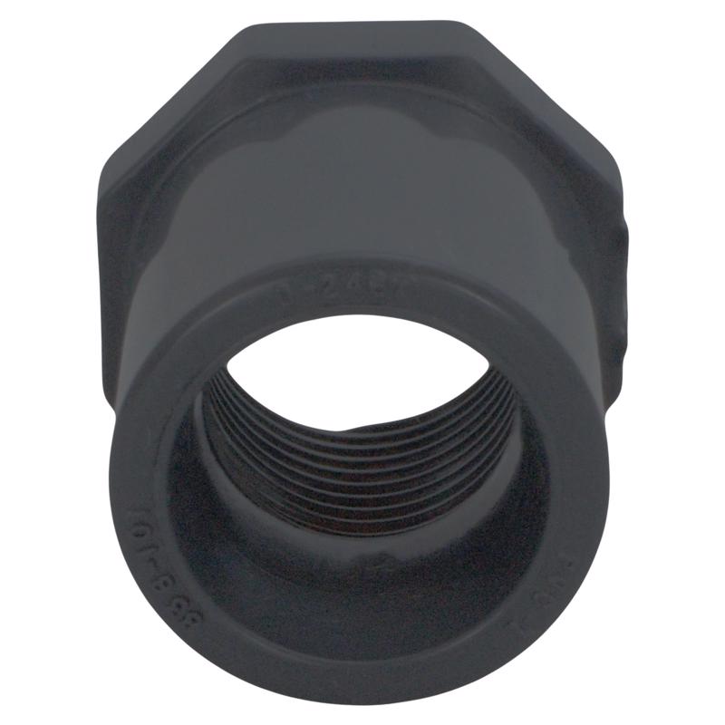 Charlotte Pipe Schedule 80 3/4 in. Spigot X 1/2 in. D FPT PVC Reducing Bushing 1 pk