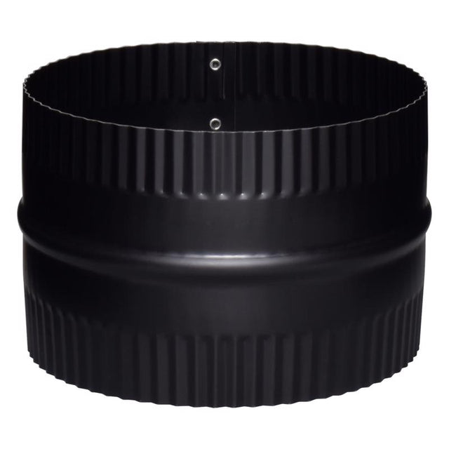 STOVE PIPE JNT BLK 6X6"