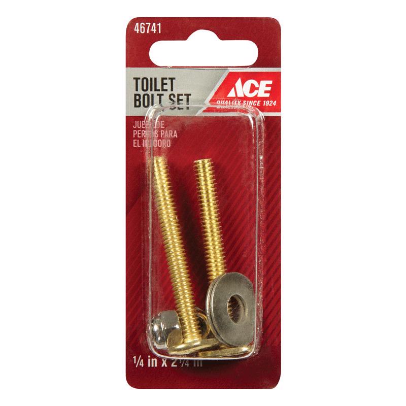 BOLT SET TOILET 1/4X2.25