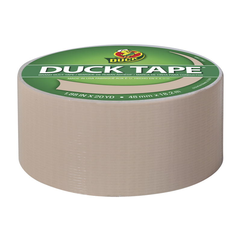 Duck 1.88 in. W X 20 yd L Beige Solid Duct Tape