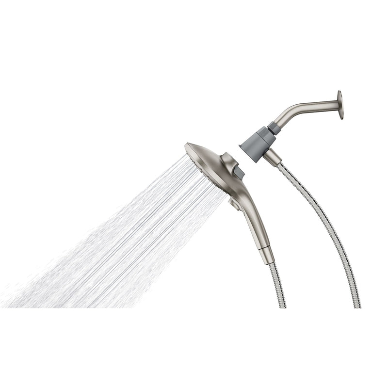 Moen Engage Brushed 6 settings Handheld Showerhead 1.75 gpm