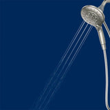 Moen Engage Brushed 6 settings Handheld Showerhead 1.75 gpm