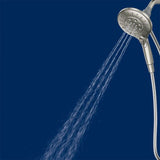 Moen Engage Brushed 6 settings Handheld Showerhead 1.75 gpm