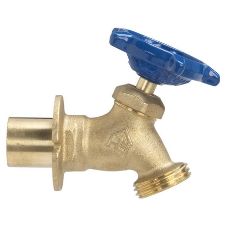 Homewerks 1/2 or 3/4 in. Sweat X 3/4 in. MHT Brass Sillcock Valve