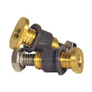 Danco Zero Cut Bolts Toilet Bolts and Caps Brass/Plastic For Universal