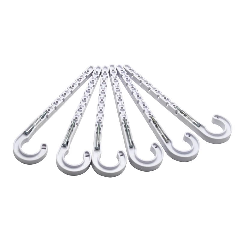 Oatey 3/4 in. to 4 in. in. 4 ft. White ABS CTS J-Hook