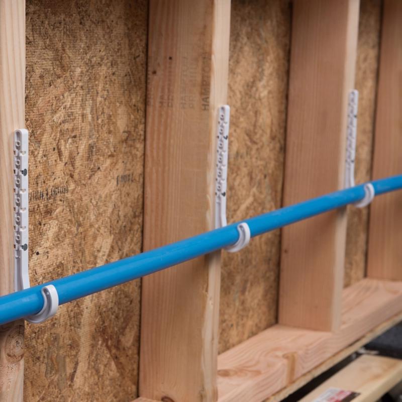 Oatey 3/4 in. to 4 in. in. 4 ft. White ABS CTS J-Hook