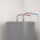 SharkBite 1/2 in. Push Fit X 3/4 in. D FIP 12 in. Stainless Steel Water Heater Supply Connector