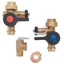 VALVE KIT BRASS 3/4" 3PC