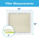 Filtrete 12 in. W X 12 in. H X 1 in. D Fiberglass 7 MERV Pleated Air Filter 1 pk