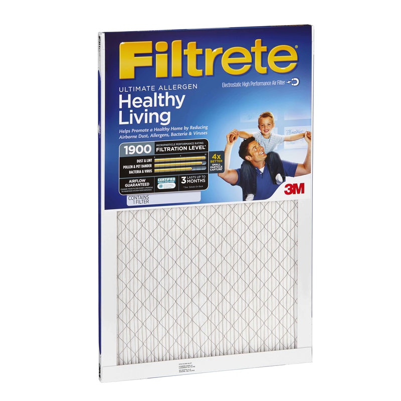 Filtrete 20 in. W X 24 in. H X 1 in. D Fiberglass 13 MERV Pleated Allergen Air Filter 1 pk