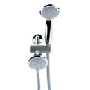 OakBrook Chrome PVC 3 settings Showerhead Combo 1.8 gpm