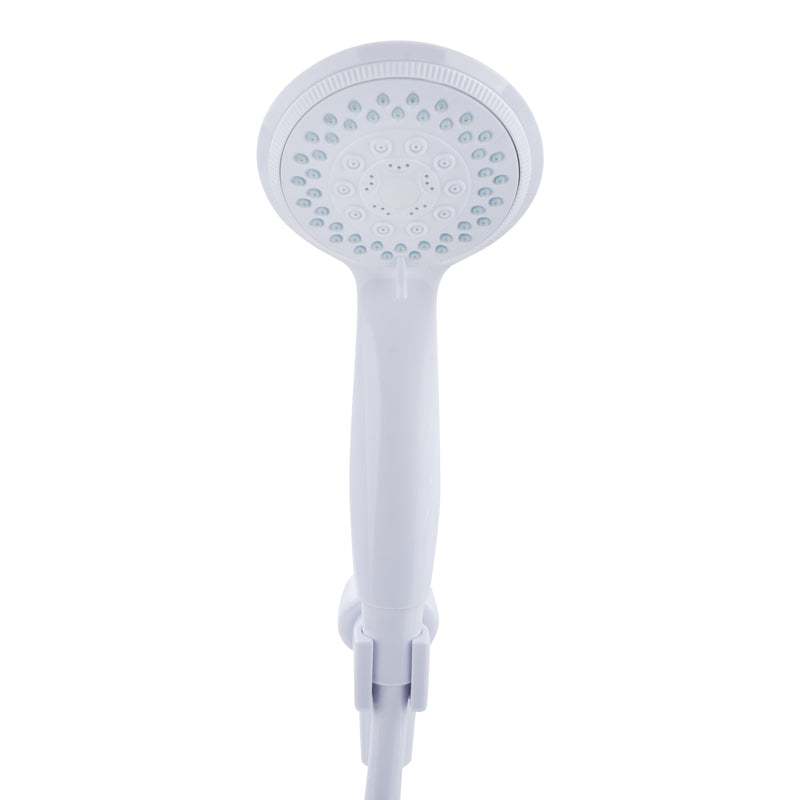 OakBrook White PVC 5 settings Handheld Showerhead 1.8 gpm