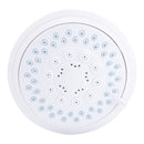 OakBrook White PVC 5 settings Wallmount Showerhead 1.8 gpm