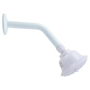 OakBrook White PVC 5 settings Wallmount Showerhead 1.8 gpm