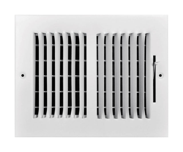 REGISTER WALL WHT 8X4"