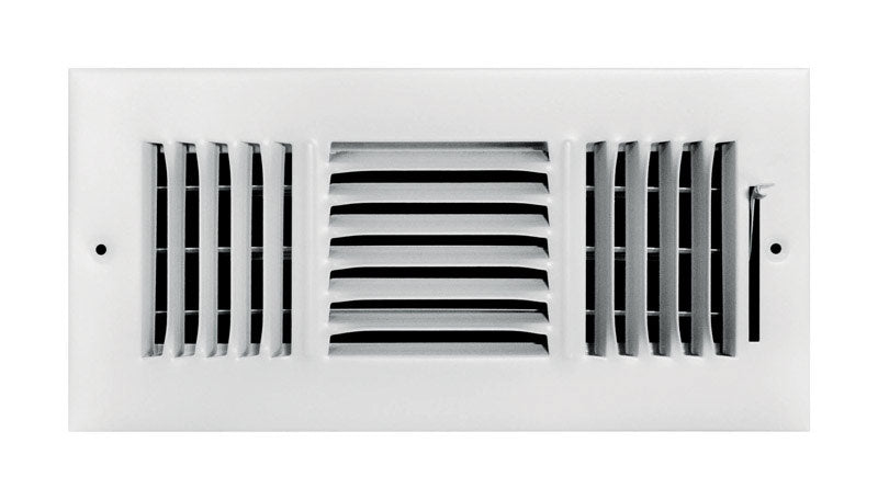 REGISTER WALL WHT 12X4"
