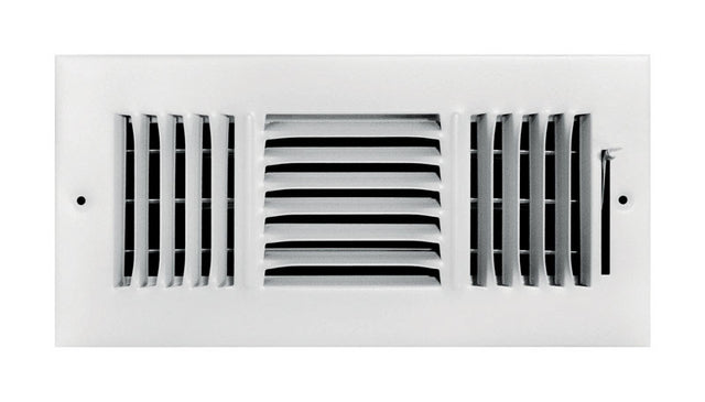 REGISTER WALL WHT 12X4"
