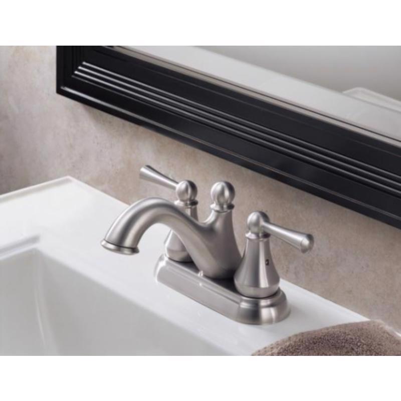 Delta Stainless Steel Bathroom Faucet 4 in.