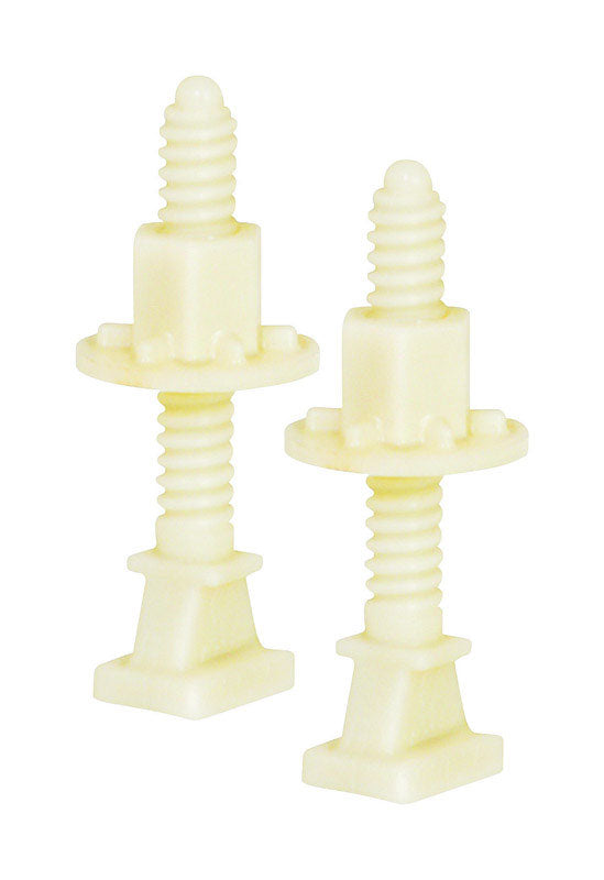 CLOSET BOLT NYL 2.5" 2PK