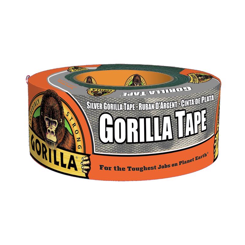 Gorilla 1.88 in. W X 10 yd L Silver Duct Tape