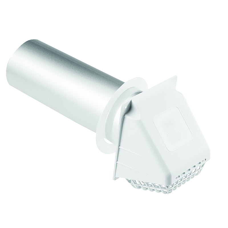 Ace 3 in. W X 6 in. L White Plastic Bathroom Vent