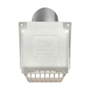 Ace 4 in. W X 6 in. L White Plastic Dryer Vent Hood
