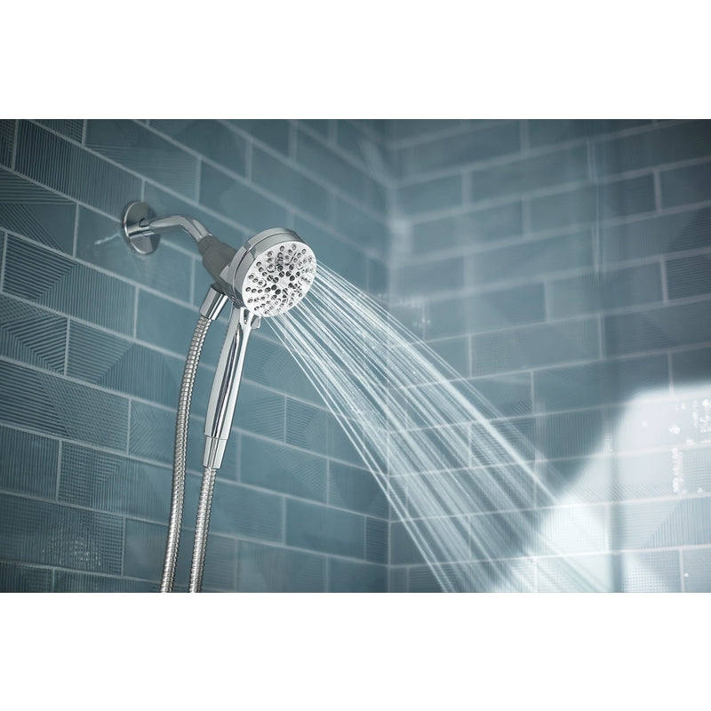 Moen Engage Chrome 6 settings Handheld Showerhead 1.75 gpm