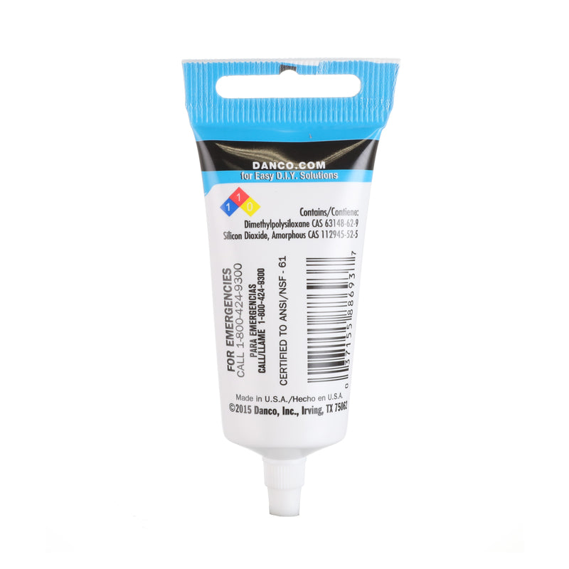 Danco NSF Approved Waterproof Silicone Grease 0.5 oz Tube