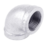 STZ Industries 1-1/4 in. FIP each X 1-1/4 in. D FIP Galvanized Malleable Iron 90 Degree Elbow