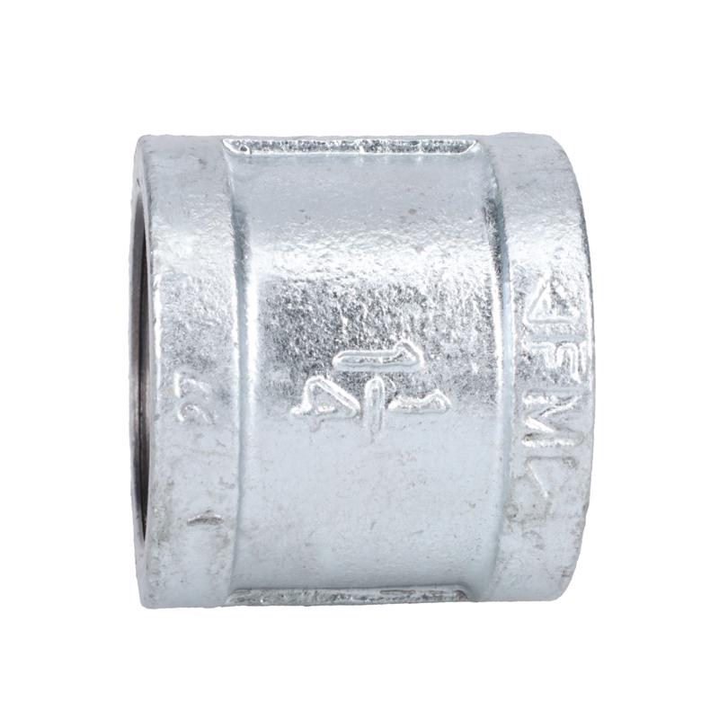 STZ Industries 1-1/4 in. FIP each X 1-1/4 in. D FIP Galvanized Malleable Iron Coupling