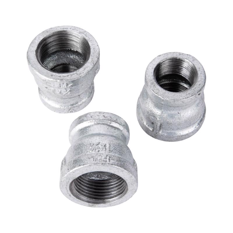 STZ Industries 1 in. FIP each X 3/4 in. D FIP Galvanized Malleable Iron Reducing Coupling
