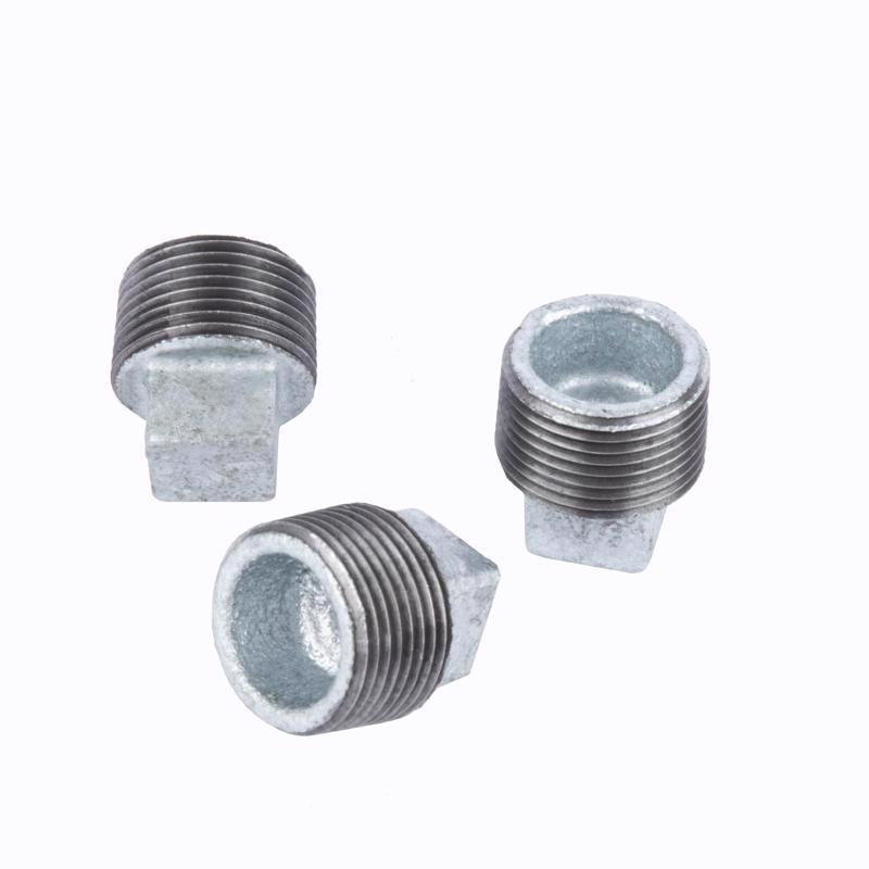 STZ Industries 1/2 in. MIP each Galvanized Malleable Iron Plug