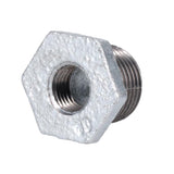 STZ Industries 1/2 in. MIP each X 1/4 in. D FIP Galvanized Malleable Iron Hex Bushing