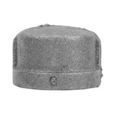 CAPS BLK 1/2"
