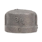 CAPS BLK 3/4"