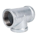 STZ Industries 1-1/2 in. FIP each X 1-1/2 in. D FIP 1-1/2 in. D FIP Galvanized Malleable Iron Tee