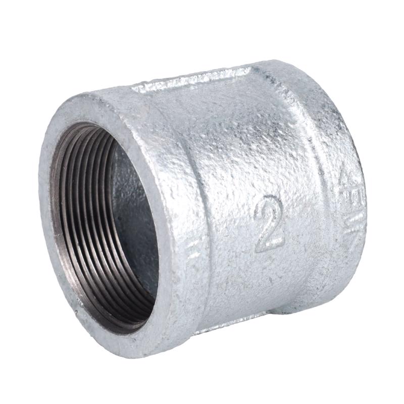 STZ Industries 2 in. FIP each X 2 in. D FIP Galvanized Malleable Iron Coupling