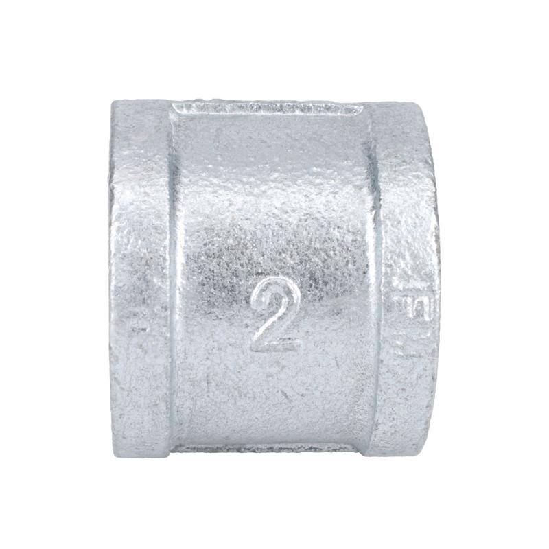 STZ Industries 2 in. FIP each X 2 in. D FIP Galvanized Malleable Iron Coupling
