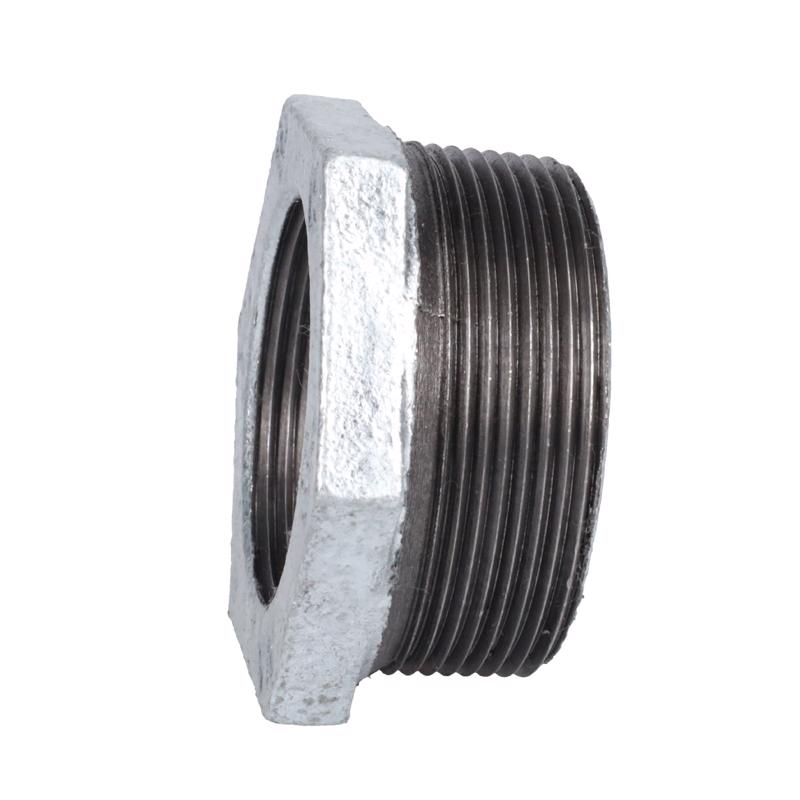STZ Industries 2 in. MIP each X 1-1/2 in. D FIP Galvanized Malleable Iron Hex Bushing
