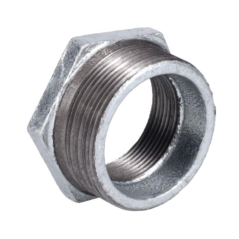 STZ Industries 2 in. MIP each X 1-1/2 in. D FIP Galvanized Malleable Iron Hex Bushing