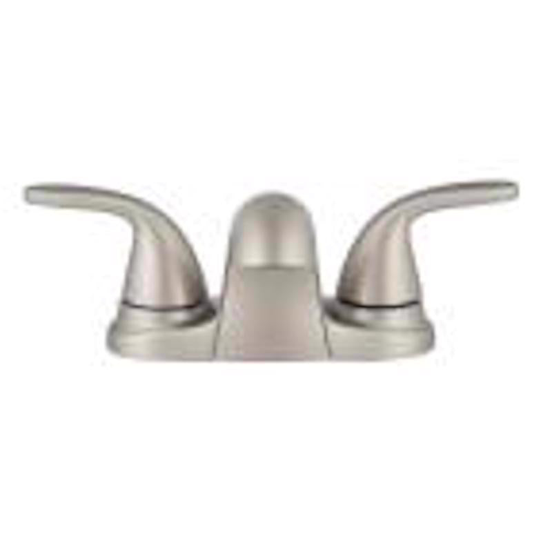 Moen Adler Brushed Nickel Bathroom Faucet 4 in.