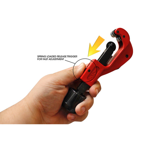 Keeney 1-1/4 in. Tube Cutter Red 1 pk