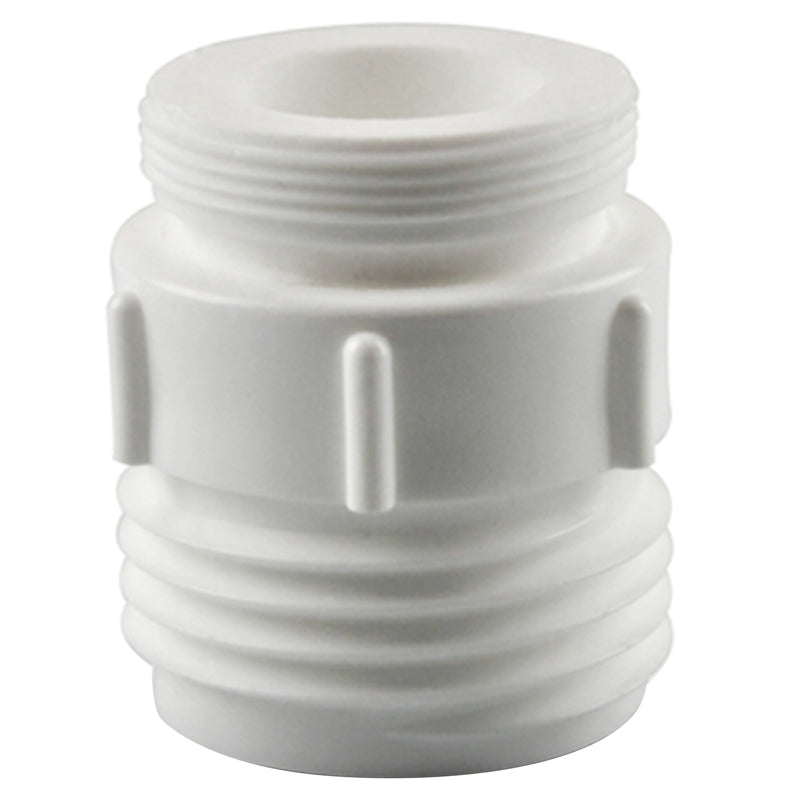 OUTLET ADAPTER PLST WHT