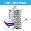 Filtrete Ultra 20 in. W X 25 in. H X 5 in. D Polyester 12 MERV Pleated Allergen Air Filter 1 pk