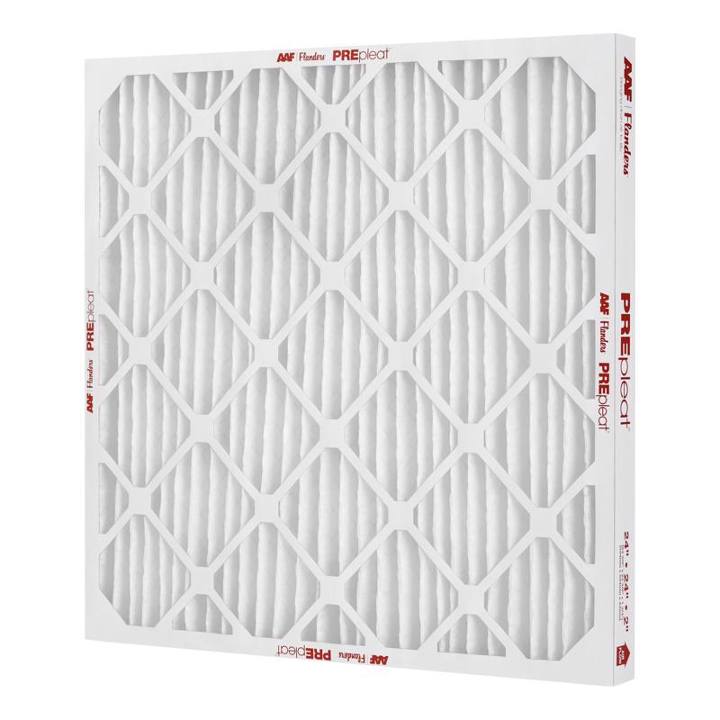 Flanders Pre-pleat 24 in. W X 24 in. H X 2 in. D Synthetic 8 MERV Pleated Air Filter 1 pk